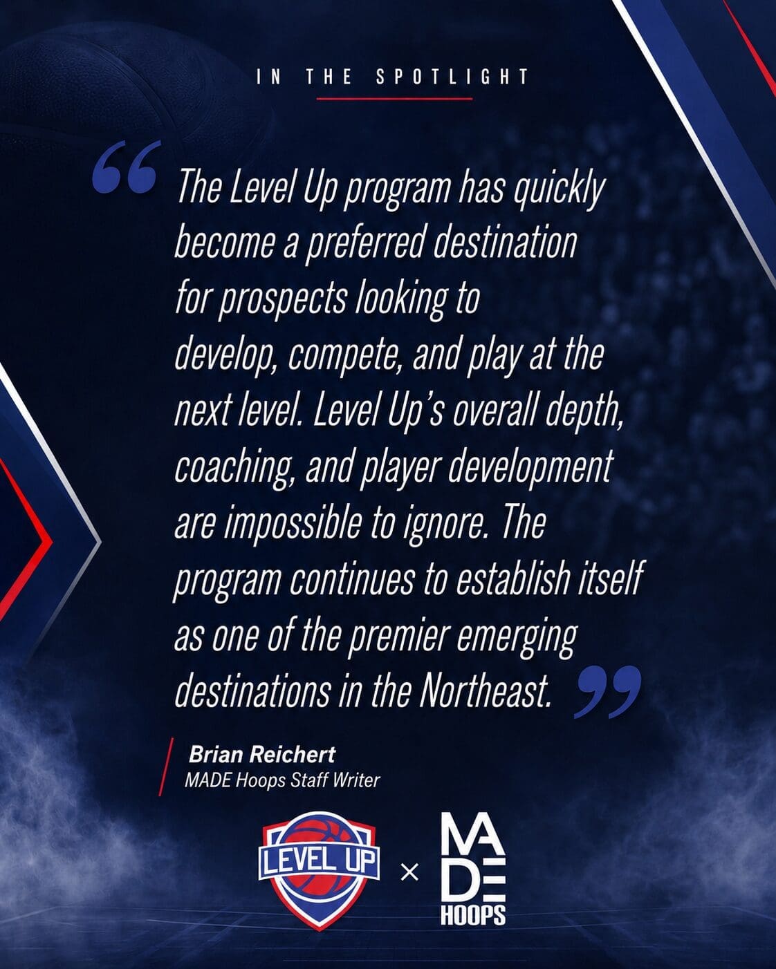 Brian Reichert Level Up Quote